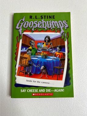 Goosebumps #44 Say Cheese And Die - Again! First Edition 1996 Paperback Book